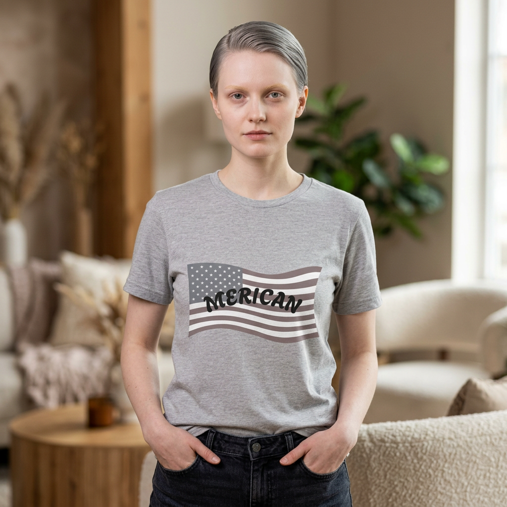 Merican T-Shirt — Minimalist Statement Tee