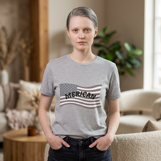 Merican T-Shirt — Minimalist Statement Tee