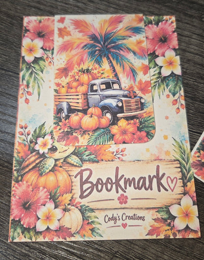 Seasonal Magnetic Bookmarks