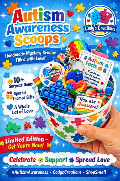 Autism Awareness Mystery Scoop