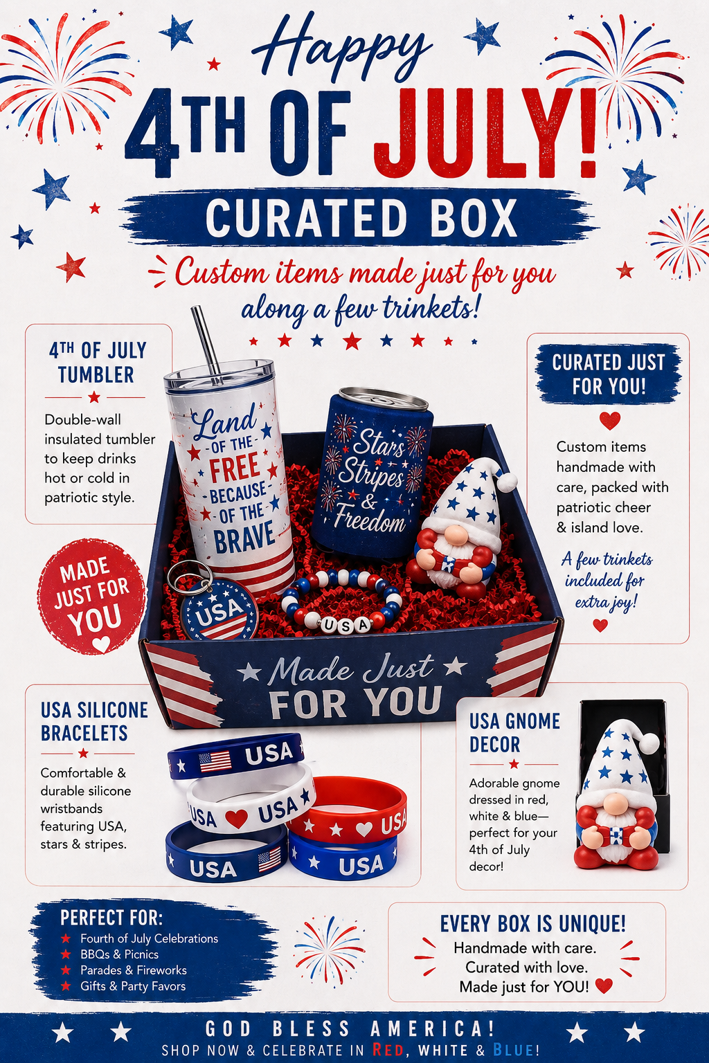 4 of July Curated Box