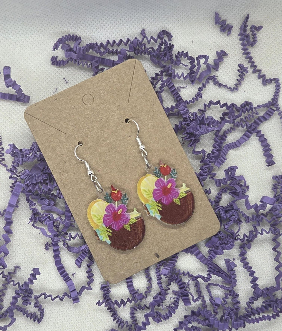 Tropical vibes Dangle earrings